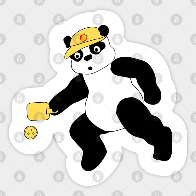 Panda Bear Pickleball Sticker by Hayden Mango Collective 